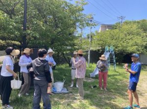 秋谷公園で交流