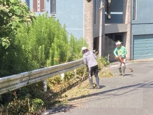 清掃活動の様子